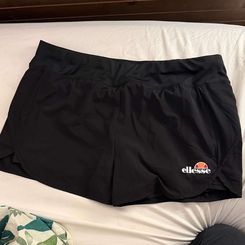 Ellesse Women's Athletic Black Shorts